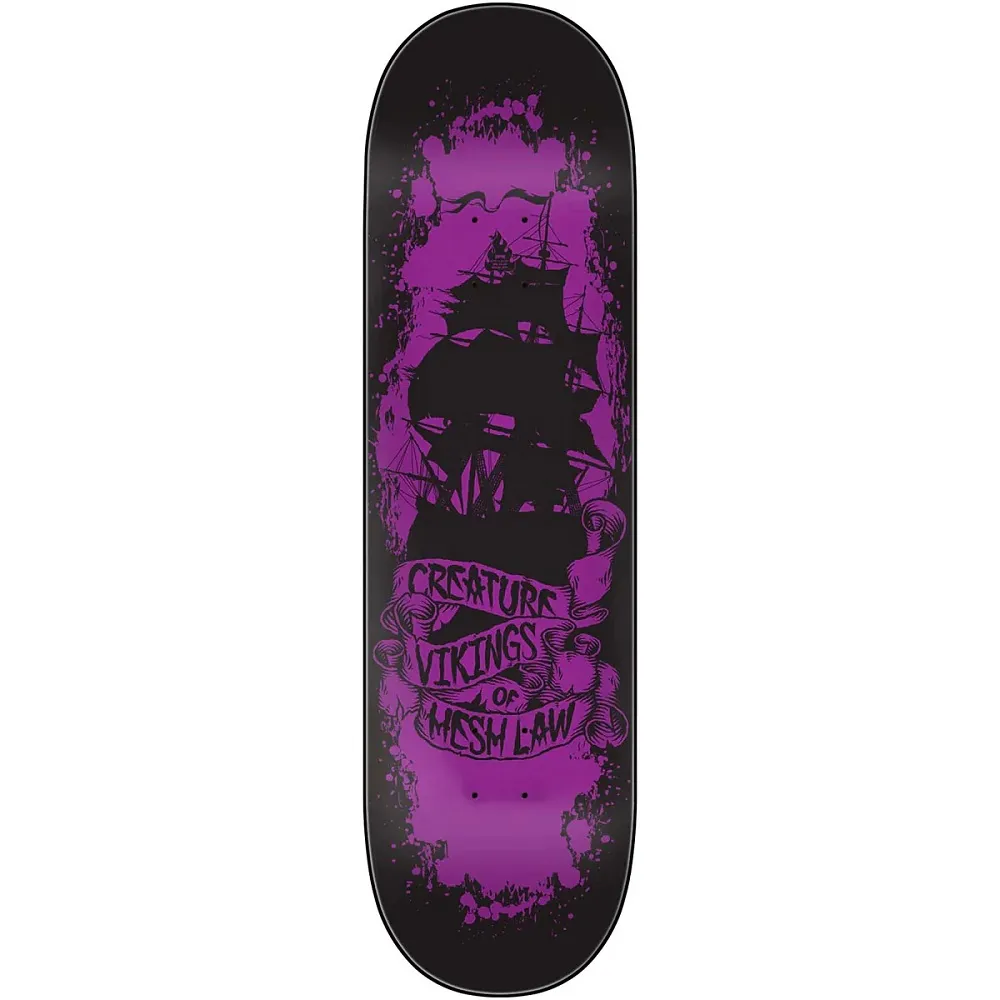 Creature Russell Vikings Of The Hesh Law XX Pro 8.75 Skateboard Deck