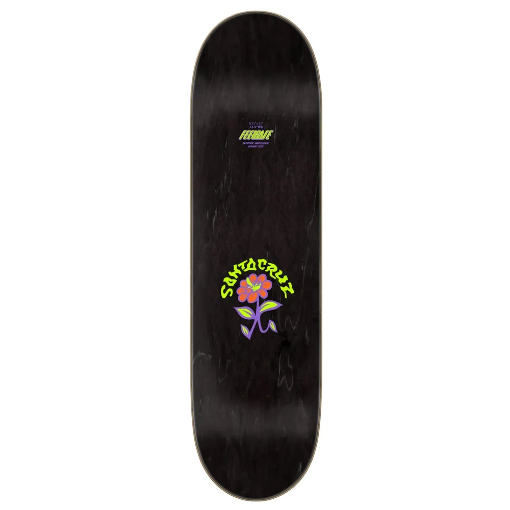 Santa Cruz Delfino Ego FeelBase 8.25 Skateboard Deck