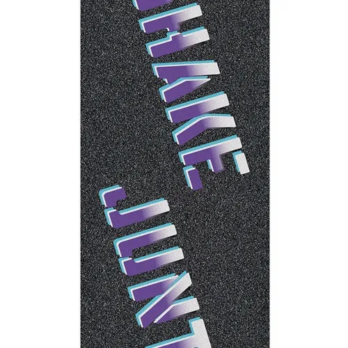 Mob X Shake Junt Big Spray Logo Purple Fade Perforated 9 x 33 Skateboard Grip Tape Sheet