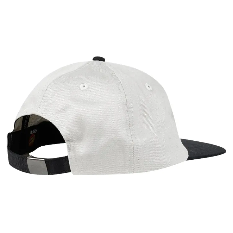 Santa Cruz Screaming Hand Concrete 6 Panel Snapback Hat