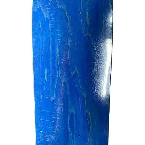 Absolute Blank Shaped Blue 9.8125 Skateboard Deck