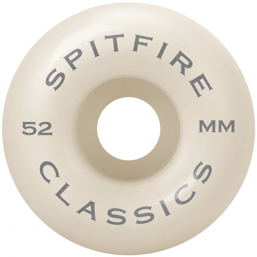 Spitfire Classic 99A 52mm Skateboard Wheels Slight Yellowed