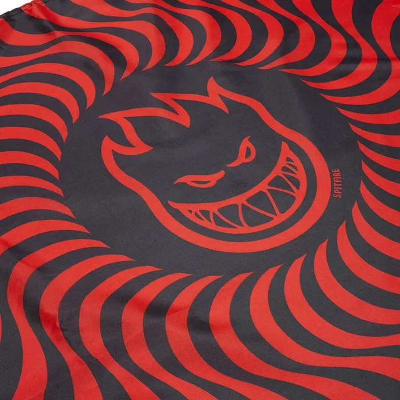 Spitfire Bighead Swirl Red Black Banner