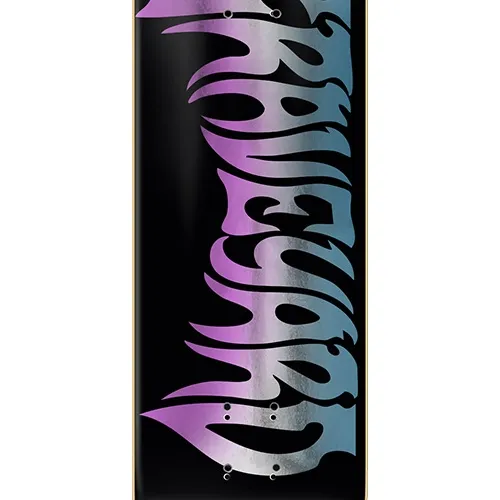 Zero X Graveyard Black Grey 8.5 Skateboard Deck