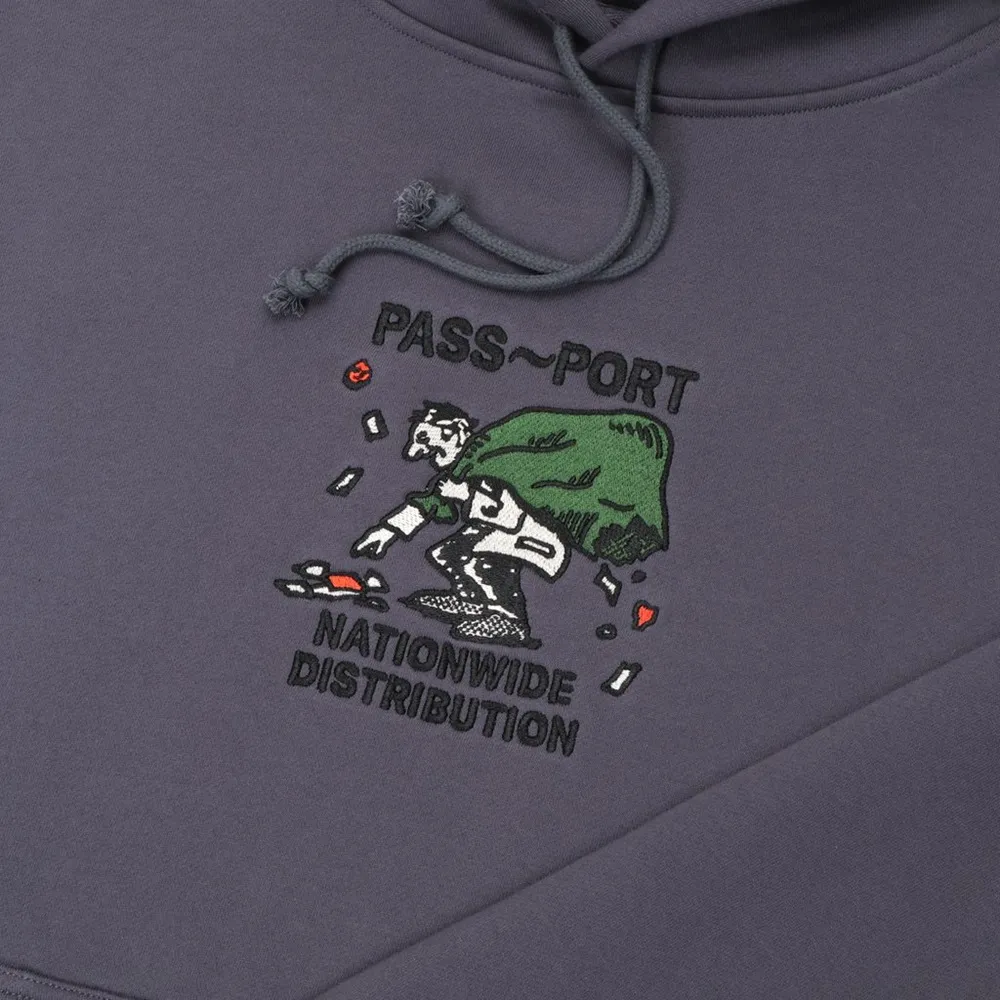 Passport Distribution Dusty Blue Hoodie