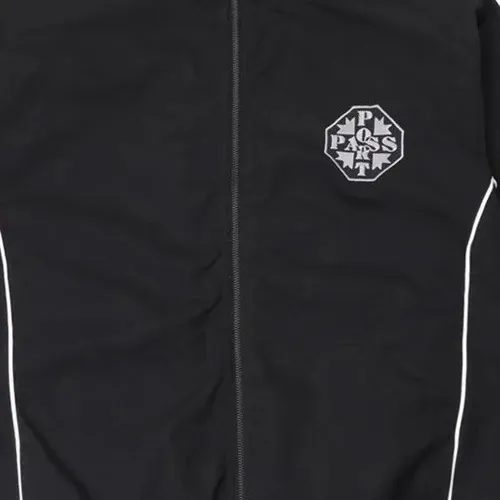 Passport Minted Ripstop Track Black Jacket
