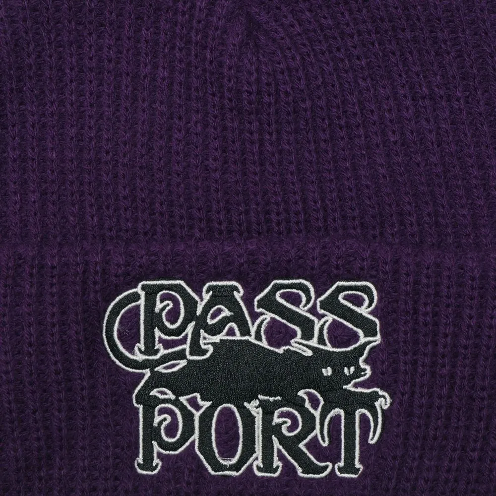 Passport Slinkin Eggplant Beanie