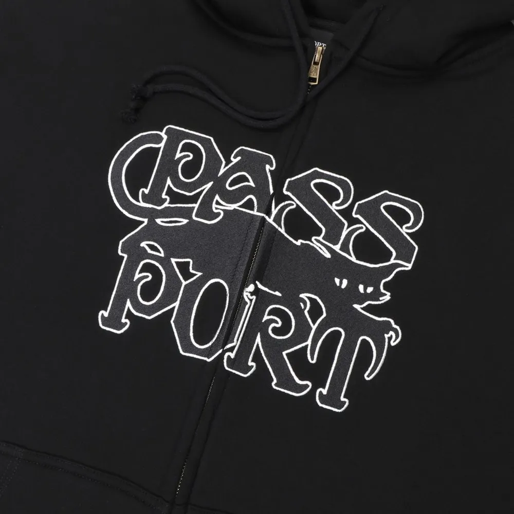 Passport Slinkin Black Zip Hoodie