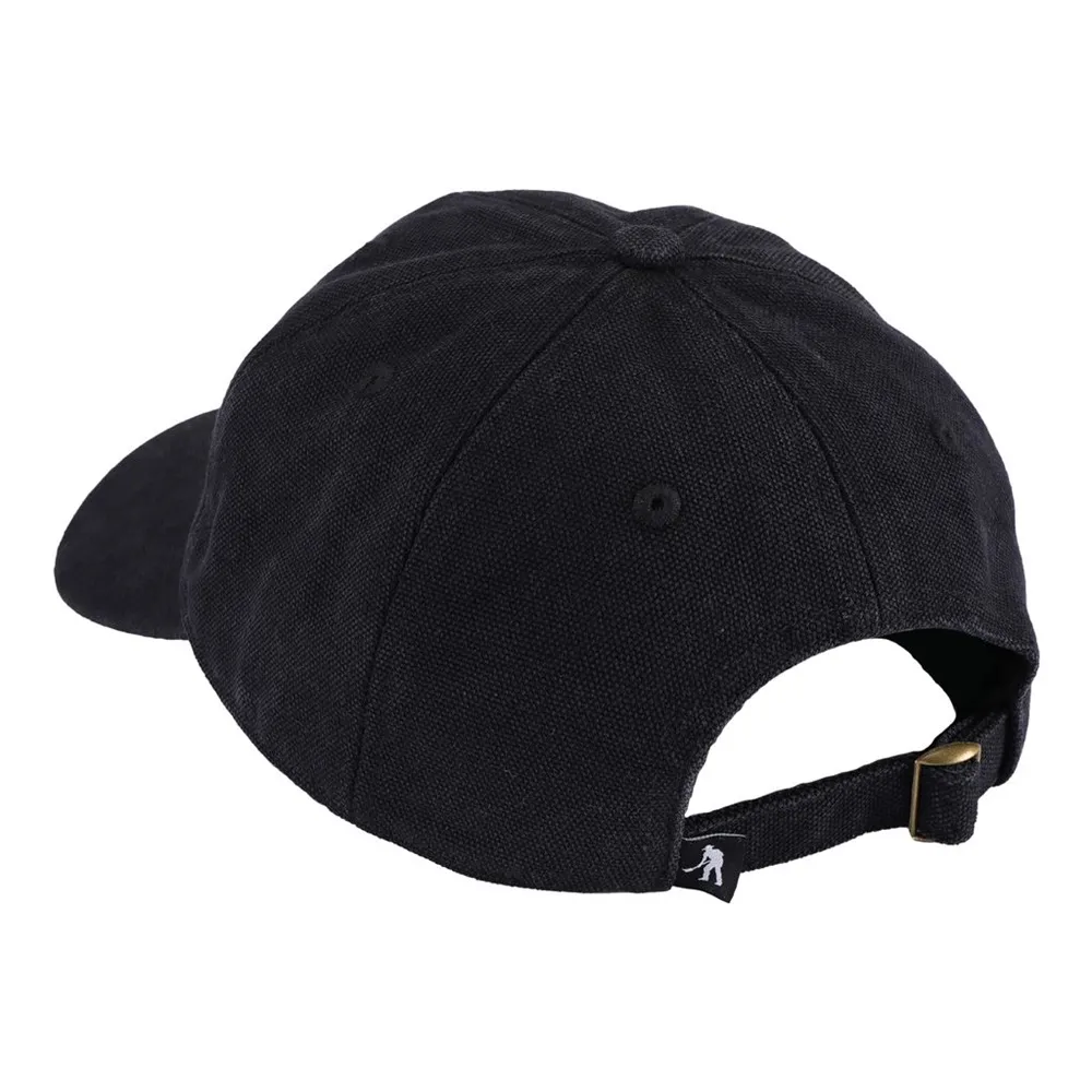 Passport Solid Leagues Washed Black Hat