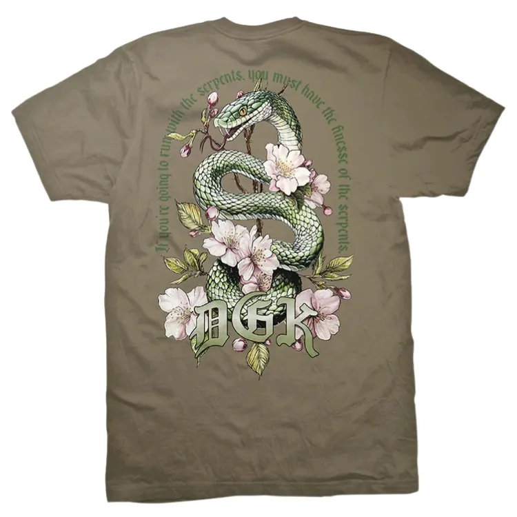 DGK Serpent Sand T-Shirt