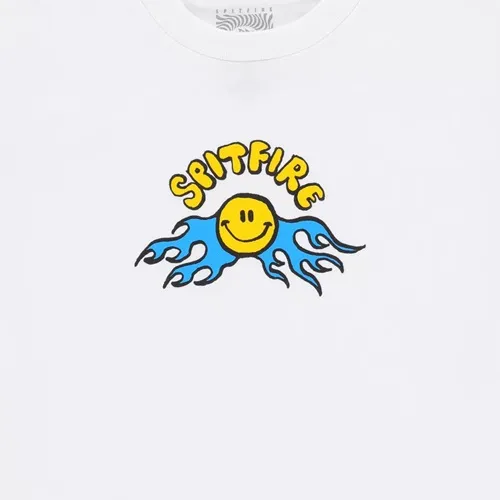 Spitfire Happy White T-Shirt