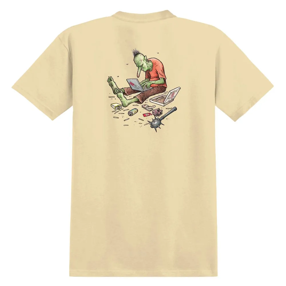 Anti Hero Trolls Cream T-Shirt