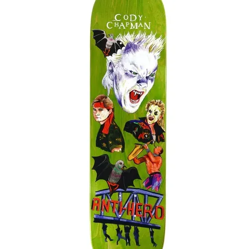 Anti Hero Still Believe Cody Chapman Green 8.32 Skateboard Deck