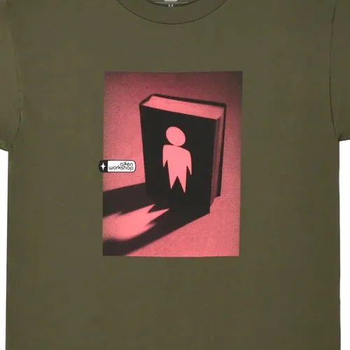 Alien Workshop Good Book Fatigue Green T-Shirt