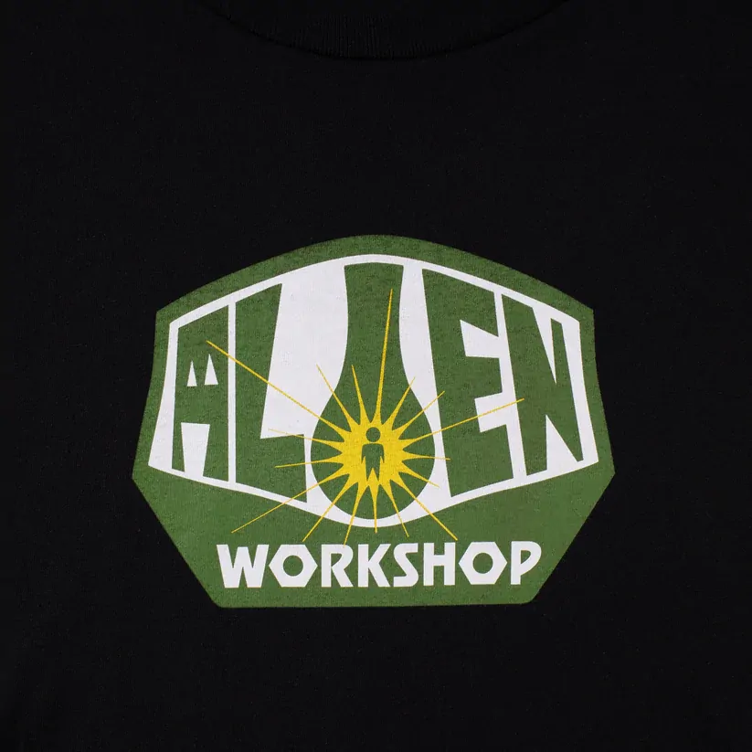 Alien Workshop OG Logo Black T-Shirt [Size: S]