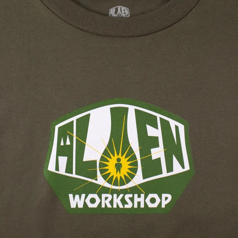 Alien Workshop OG Logo Fatigue Green T-Shirt