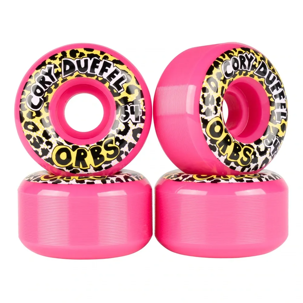 Welcome Orbs Corey Duffel Pink 99A 54mm Skateboard Wheels