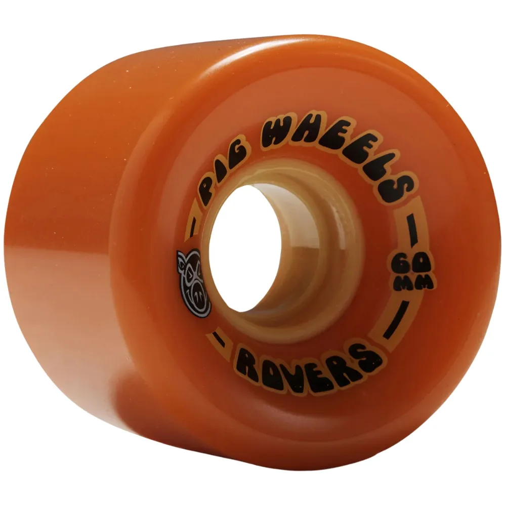 Pig Rover Orange 85A 60mm Skateboard Wheels