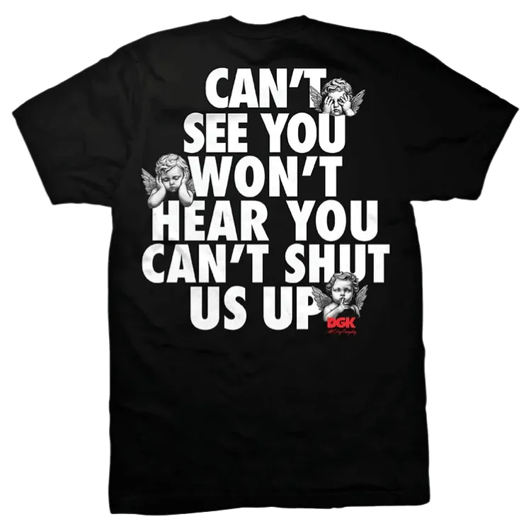 DGK Motto Black T-Shirt