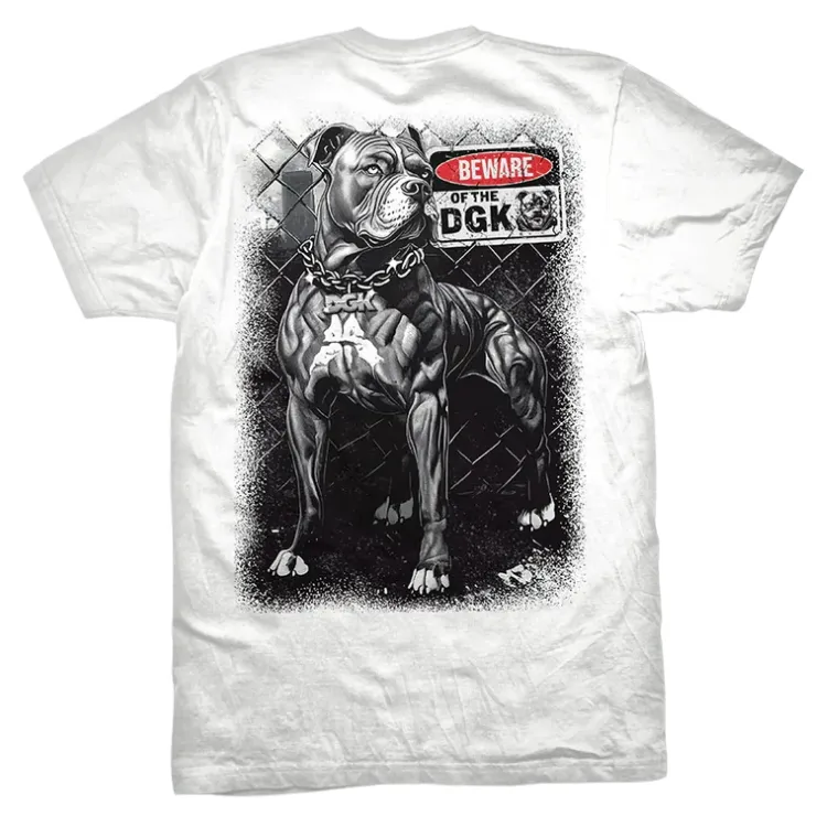 DGK On Guard White T-Shirt
