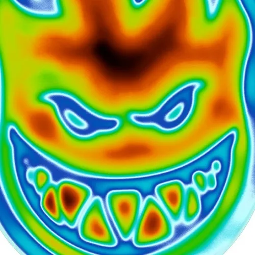 Spitfire Radioactive Bighead Medium Sticker