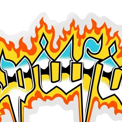 Spitfire Venom Chrome Large Sticker