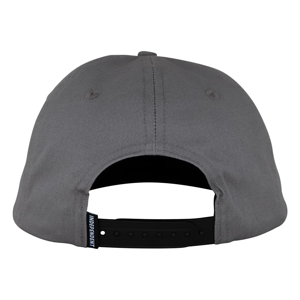 Independent X Motorhead Spade Charcoal Black Snapback Hat