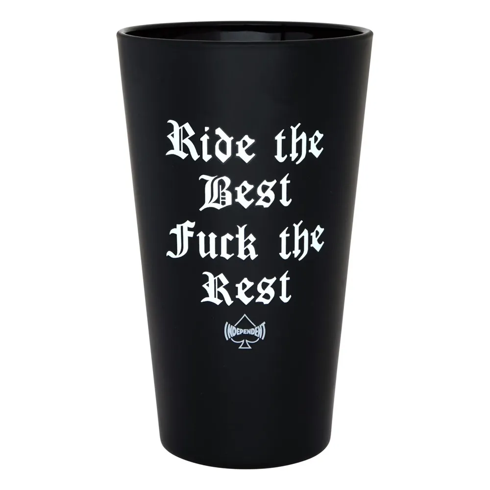 Independent X Motorhead Warpig Black Pint Glass