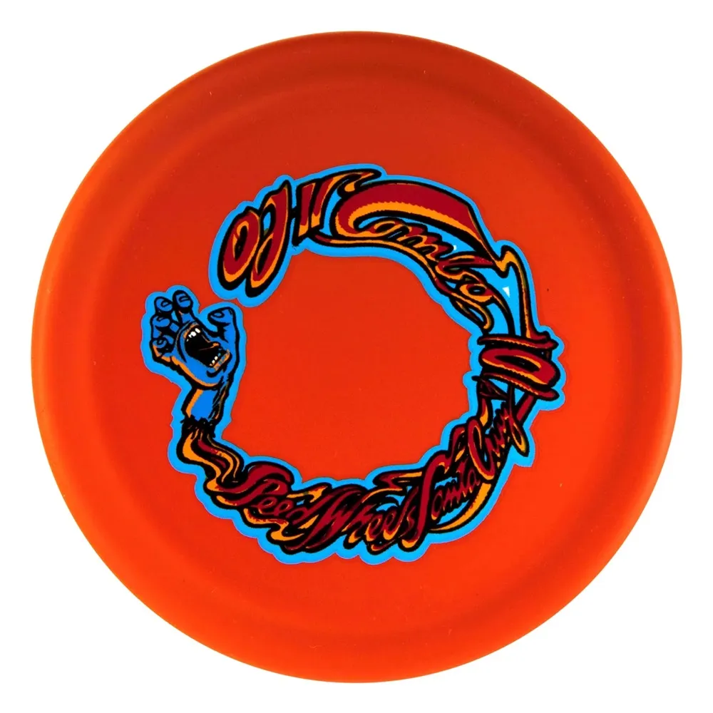 OJ Wheels Speed Wheels Screaming Hand Orange Pint Glass