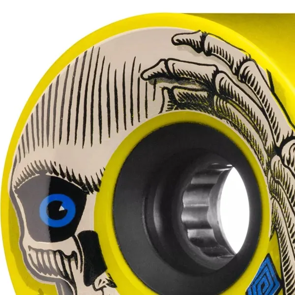 Powell Peralta SSF Pro Kevin Reimer Yellow Soft Slide 77A 72mm Skateboard Wheels