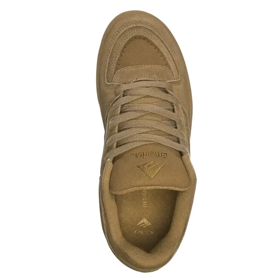 Emerica Mute Brown Gum Mens Skate Shoes