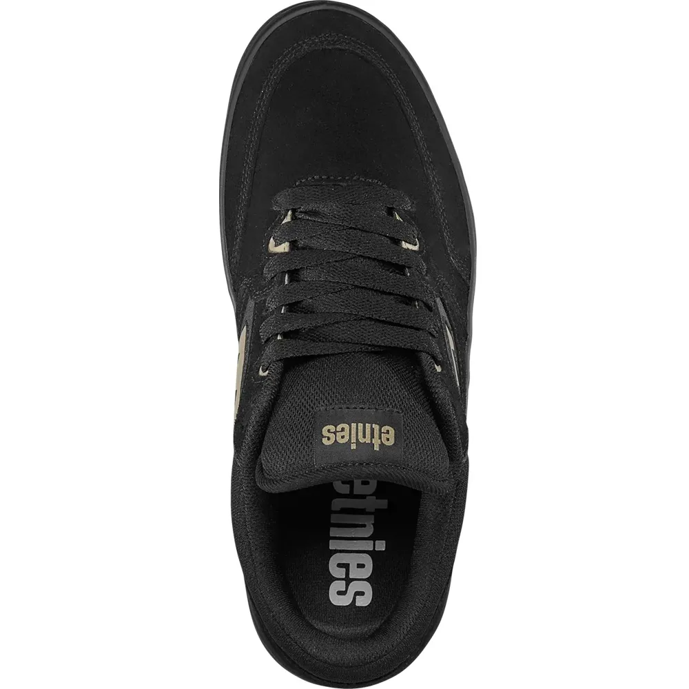 Etnies Loot Black Black Gum Mens Skate Shoes