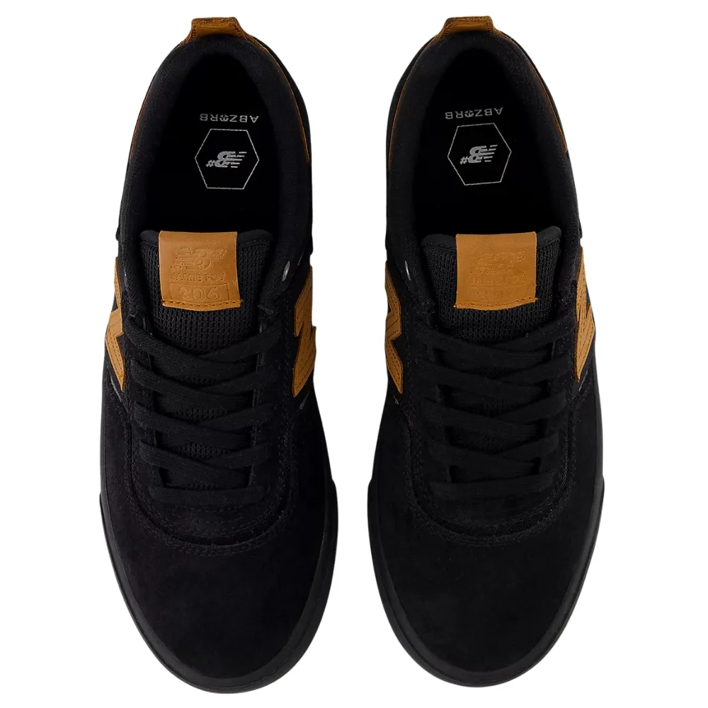 New Balance Jamie Foy NM306BON Black Brown Mens Skate Shoes