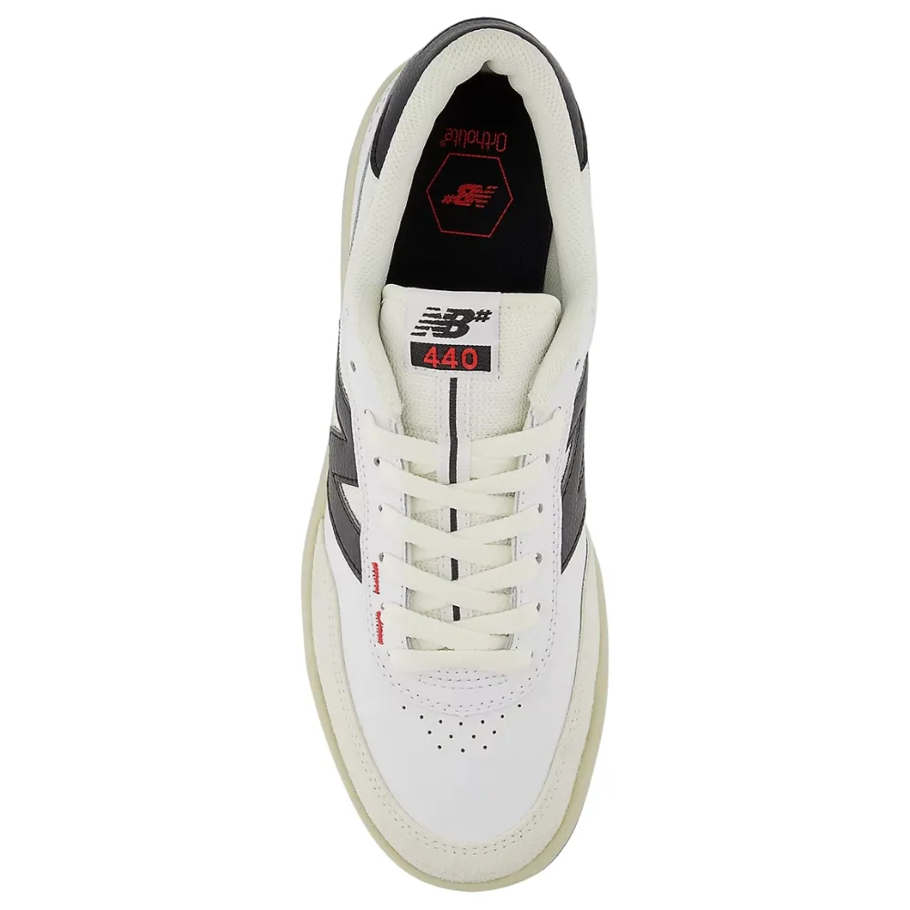 New Balance NM440NO2 V2 White Black Mens Skate Shoes