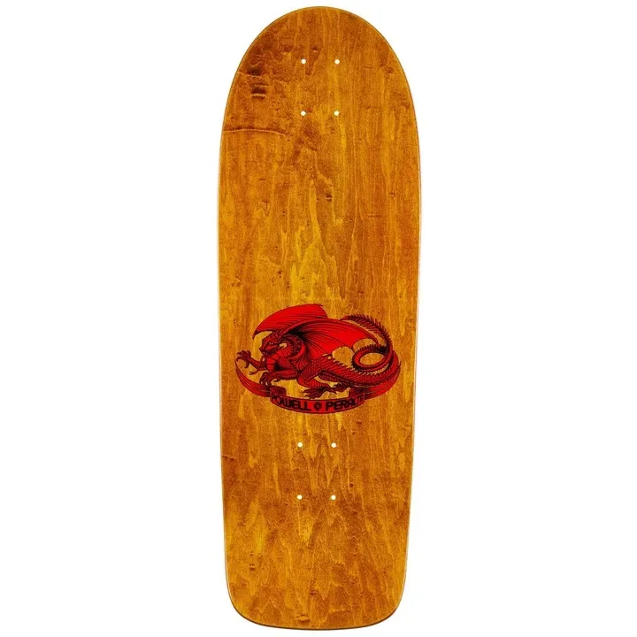Powell Peralta OG Skull & Sword Brown 10.0 Skateboard Deck