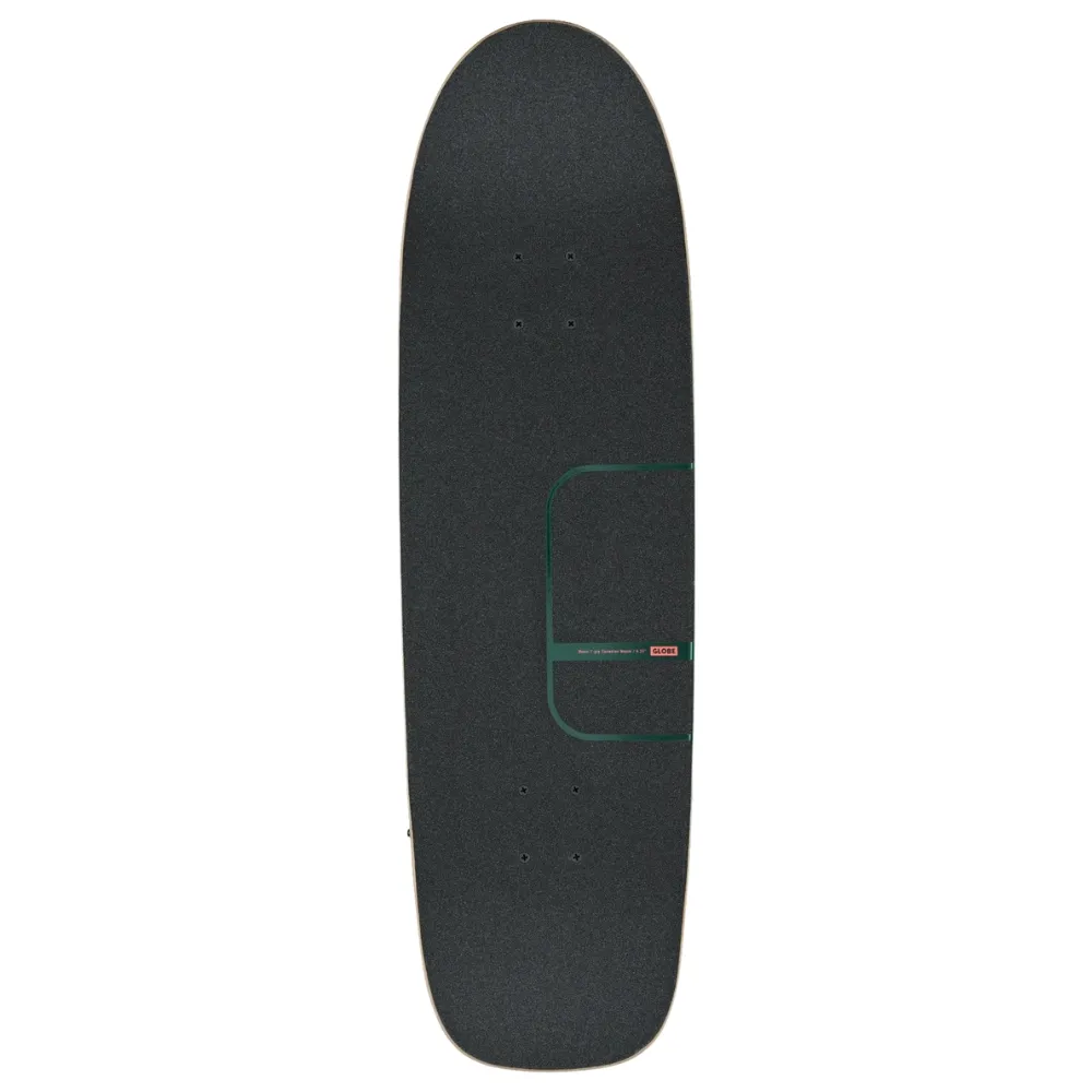 Globe Kerbo Black Maple Emerald Green 32 Cruiser Skateboard