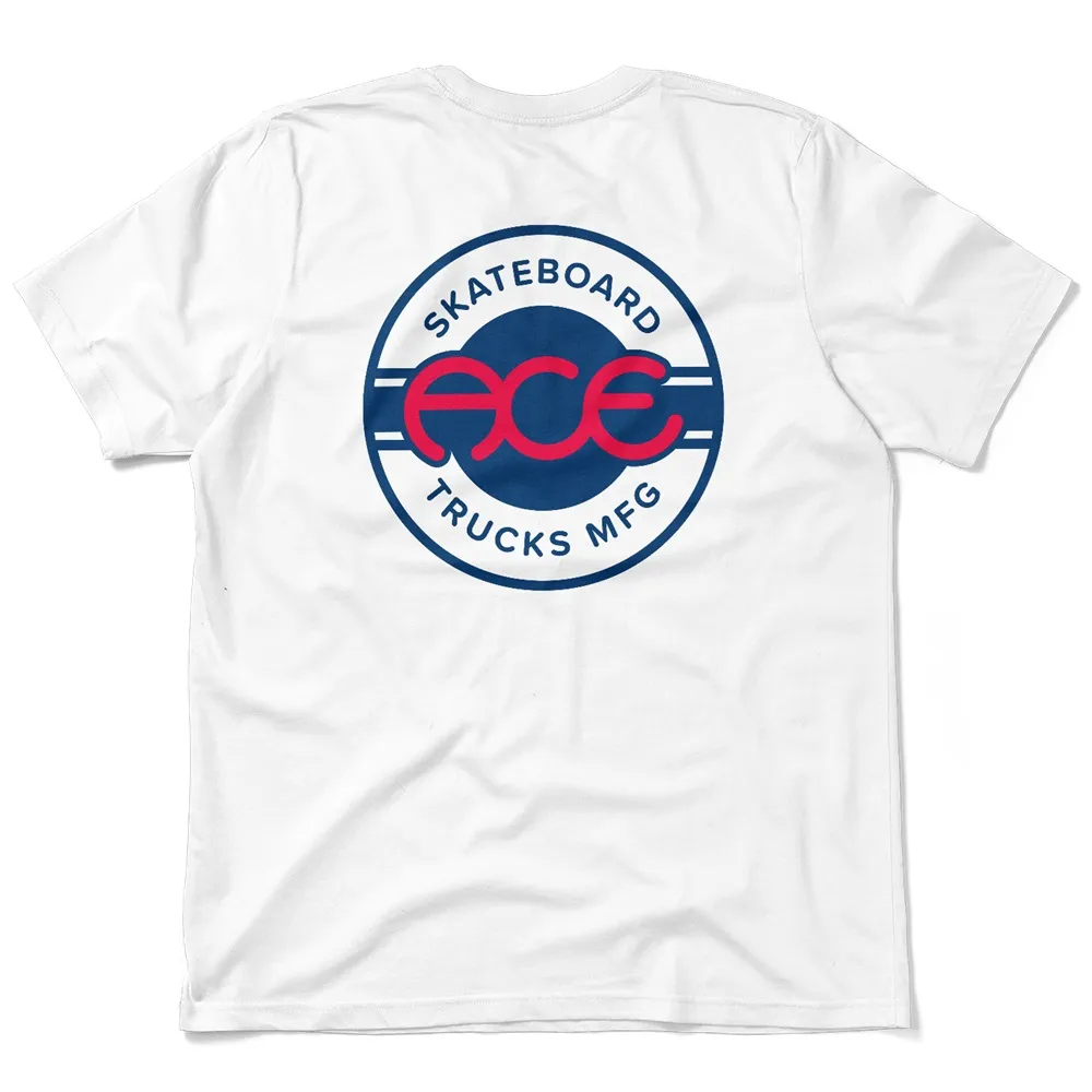 Ace Seal Logo White T-Shirt