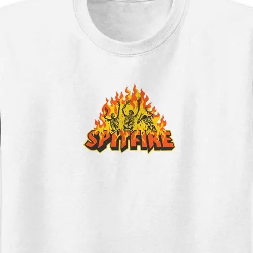 Spitfire Hellfire White T-Shirt