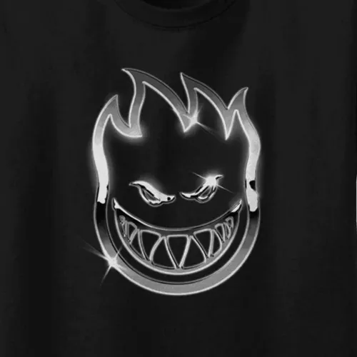 Spitfire Chrome Bighead Black T-Shirt