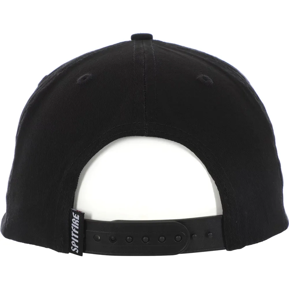 Spitfire Spitball Black Red Snapback Hat