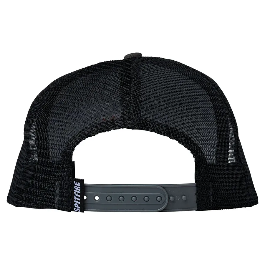 Spitfire Eternal Fill Charcoal Black Snapback Hat