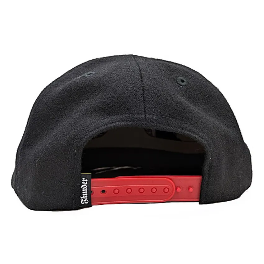 Thunder Truck Co No Mercy Black Red Hat