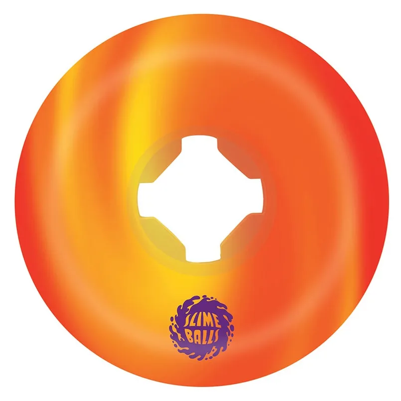 Slime Balls Brains Speed Balls Orange Yellow 99A 56mm Skateboard Wheels