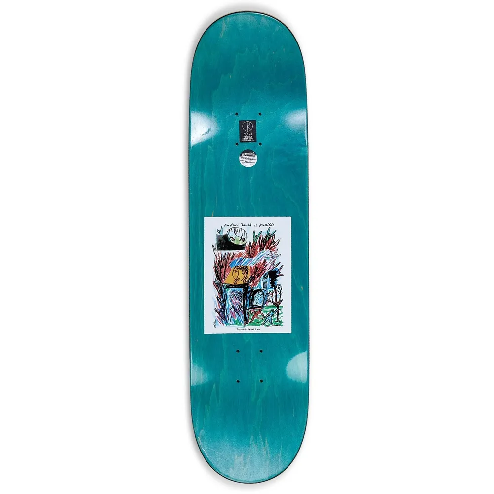 Polar Skate Co Team Model Another World Is Possible 8.75 Skateboard Deck