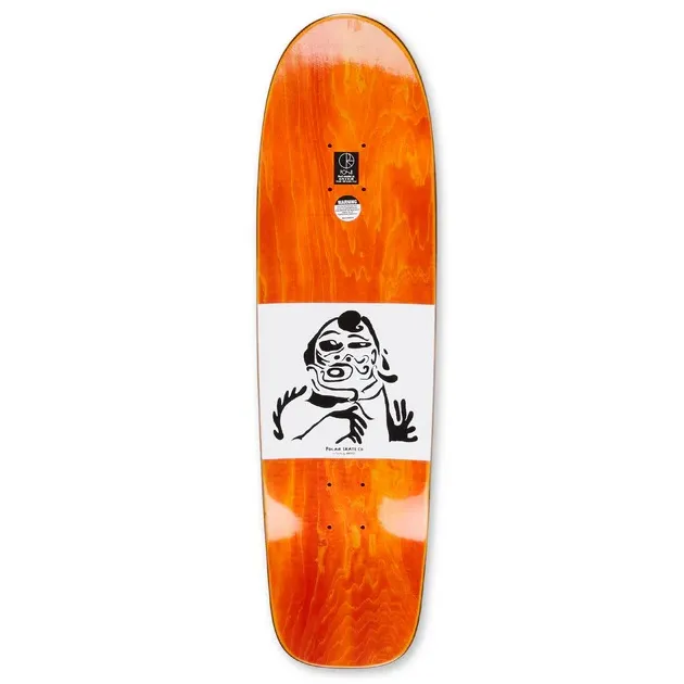 Polar Skate Co Shin Sanbongi Trophy Heads Surf JNR 8.75 Skateboard Deck