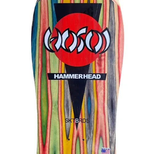 Hosoi OG Hammerhead Swirl V2 Skateboard Deck