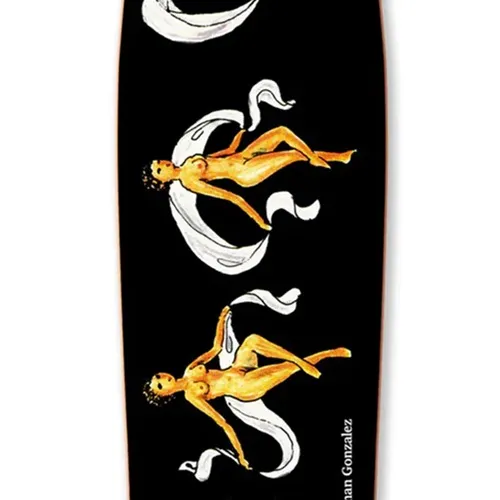 Polar Skate Co Roman Gonzalez Family Archives 1992 Shape 9.25 Skateboard Deck