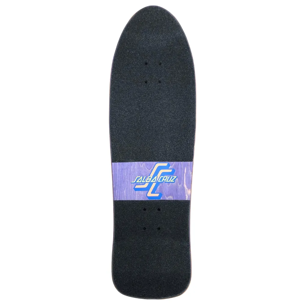 Kick Push Santa Cruz Salba Stomper 10.09 Custom Complete Skateboard