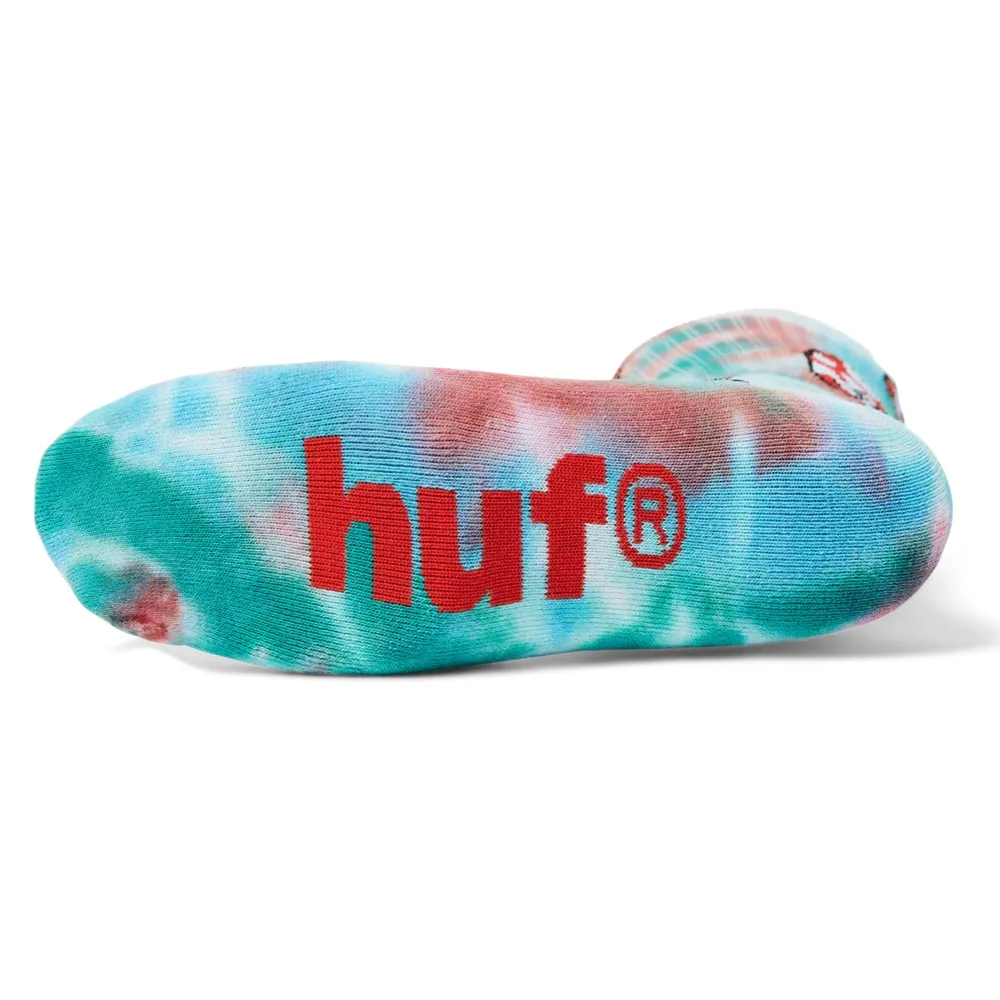 HUF Microdose Tiedye Blue Socks