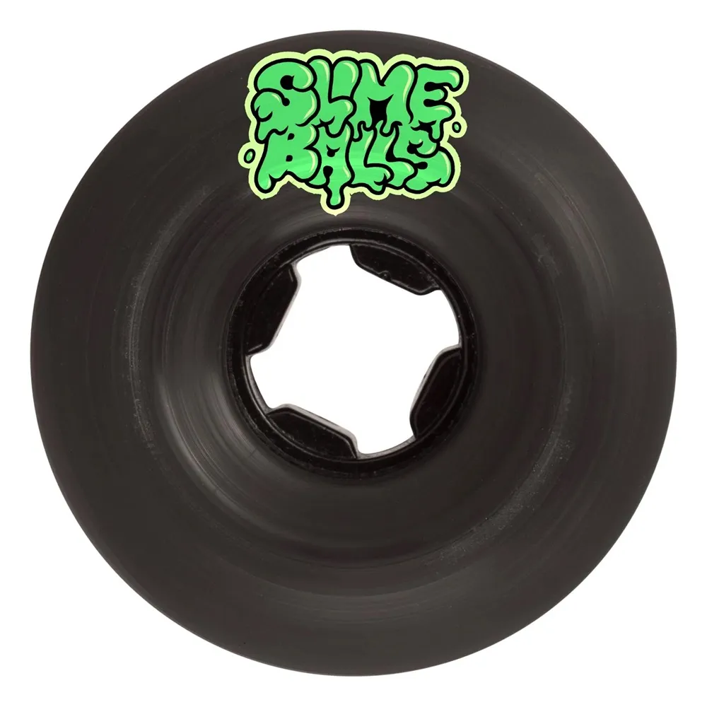 Slime Balls Accelerator Vomit Mini Black 99A 58mm Skateboard Wheels